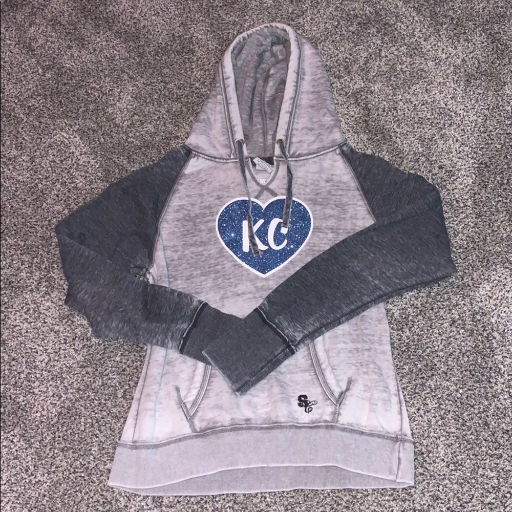 kansas city fleece sweatshirt
